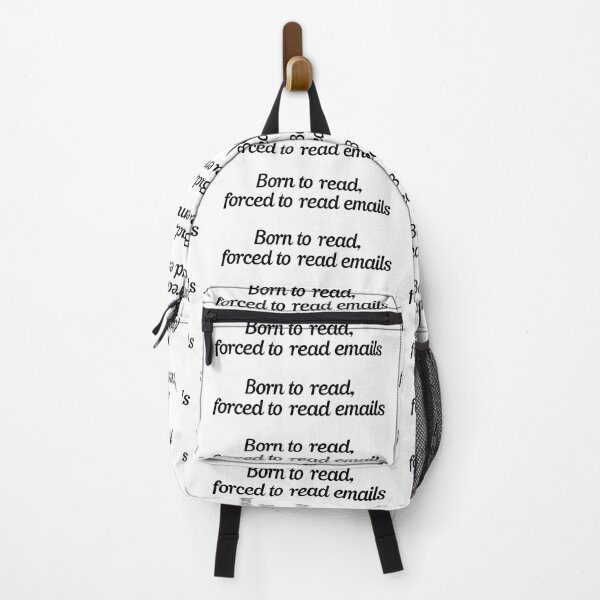 Item preview, Born to read, forced to read emails. designed and sold by the-craft-shop.