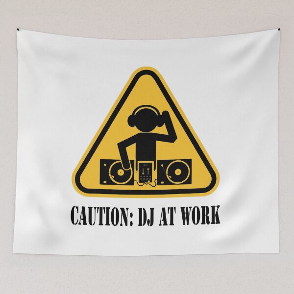 Item preview, DJ At Work designed and sold by walahang.