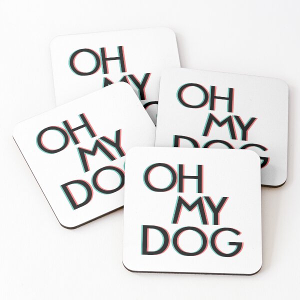 Item preview, Oh My DOG — Funny Typographic Design for Pet Lovers designed and sold by didijuca.
