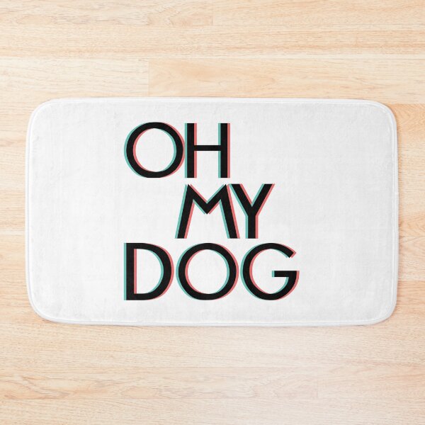 Item preview, Oh My DOG — Funny Typographic Design for Pet Lovers designed and sold by didijuca.