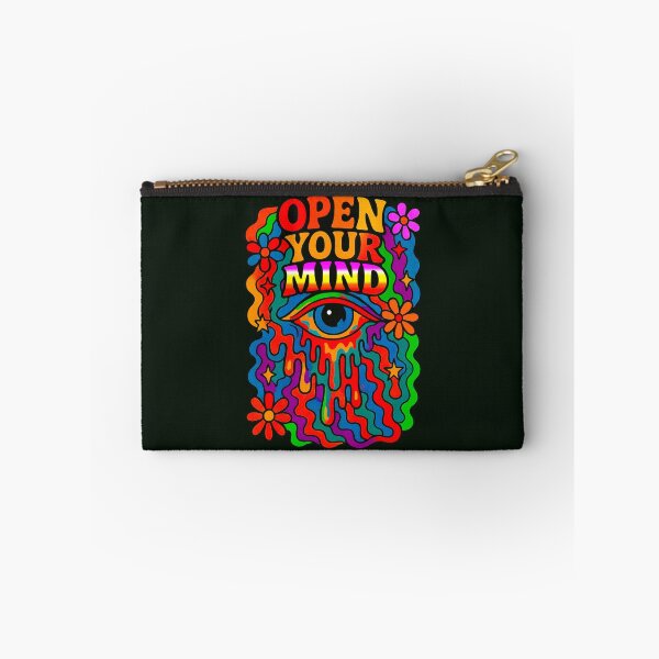 Item preview, Psychedelic Retro “Open Your Mind” Statement designed and sold by SHHCreations.