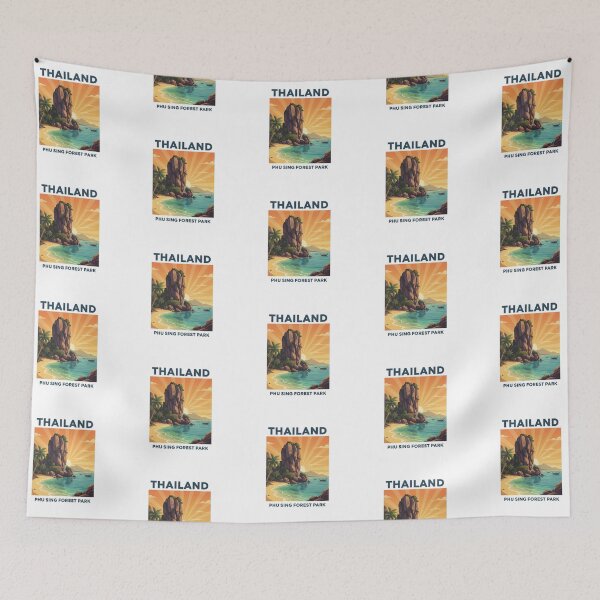 Item preview, Phu Sing - Thailand (Country Collection) designed and sold by HeartbeatPrint.