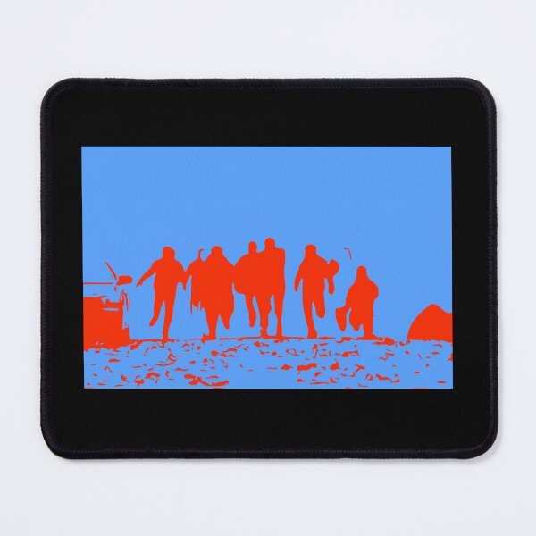 Item preview, Running From Bulls Jackass 2 Red and Blue designed and sold by UNK-Fatigues.