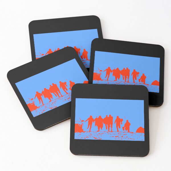 Item preview, Running From Bulls Jackass 2 Red and Blue designed and sold by UNK-Fatigues.