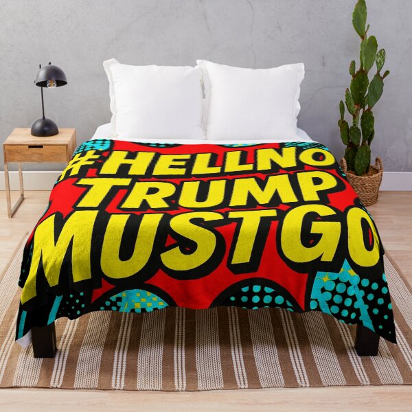 Item preview, #HellNoTrumpMustGo – Pop Art Power Edition - V2 - HNTMG 14 - 1 designed and sold by WheelieGdArt.
