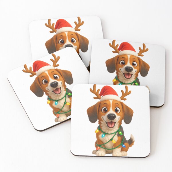 Item preview, Christmas Drever Dog designed and sold by Sillytoe.