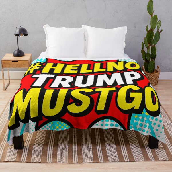 Item preview, #HellNoTrumpMustGo – Pop Art Power Edition - V3 - HNTMG 14 - 2 designed and sold by WheelieGdArt.