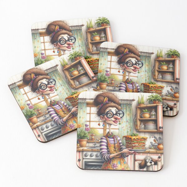 Item preview,  Kitchen Lady Serving Sass & Sauce  designed and sold by Beyond The Canvas.