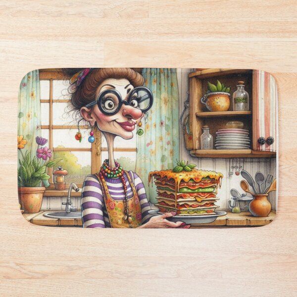 Item preview,  Kitchen Lady Serving Sass & Sauce  designed and sold by Beyond The Canvas.