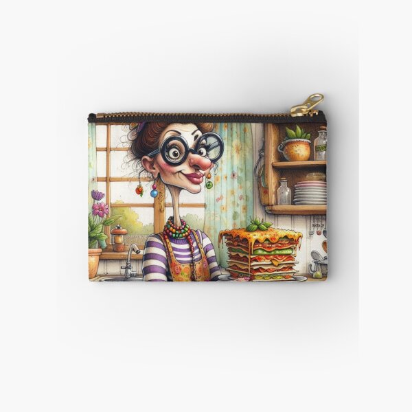 Item preview,  Kitchen Lady Serving Sass & Sauce  designed and sold by Beyond The Canvas.