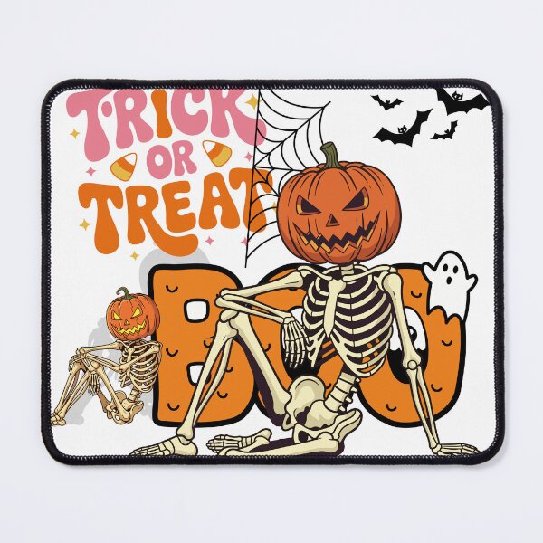 Item preview, Trick or Treat Halloween: Skeleton with Pumpkin Head designed and sold by circleback.