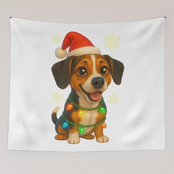 Item preview, Christmas Deutsche Bracke designed and sold by Sillytoe.