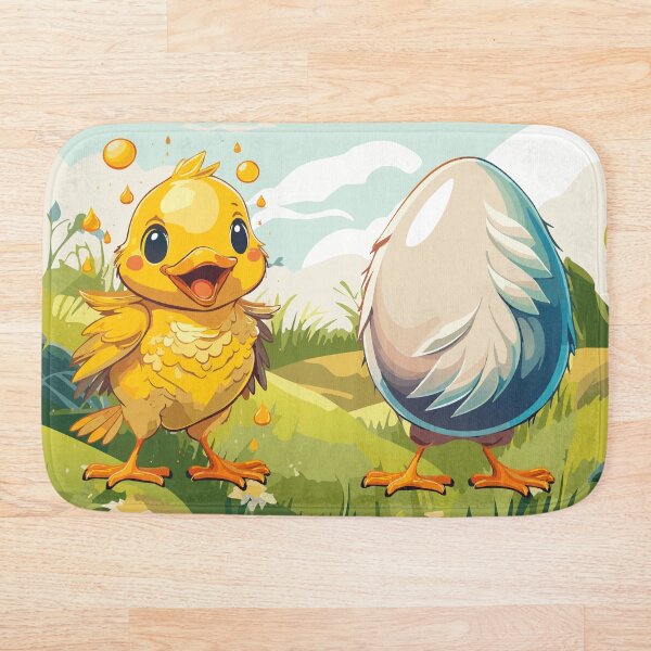Item preview, Aventura de un pollito en el prado de flores: una linda ilustración primaveral designed and sold by KatInspired.