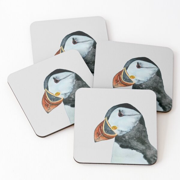 Item preview, Atlantic puffin - Fratercula arctica designed and sold by elenaourania.