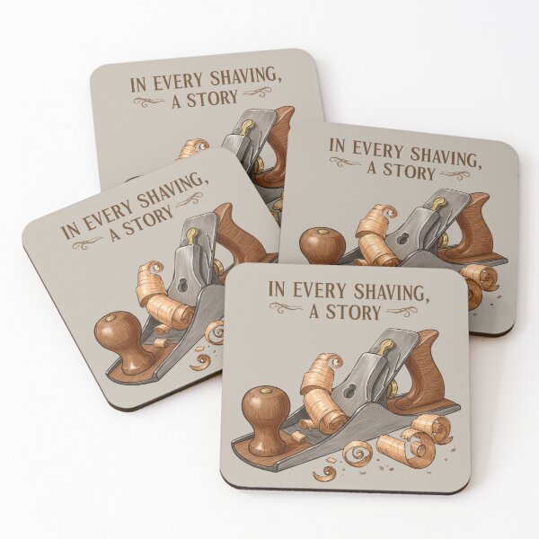 Item preview, Woodworking Hand Plane - In Every Shaving a Story designed and sold by Craft Ctyle.
