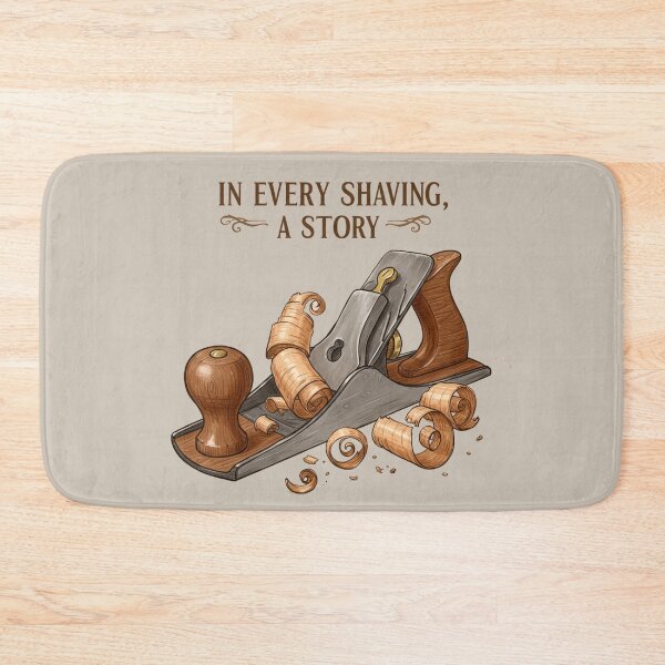 Item preview, Woodworking Hand Plane - In Every Shaving a Story designed and sold by Craft Ctyle.