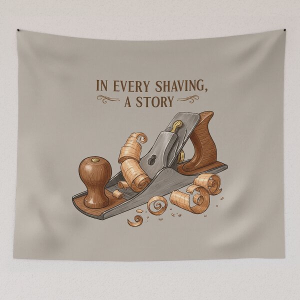 Item preview, Woodworking Hand Plane - In Every Shaving a Story designed and sold by Craft Ctyle.