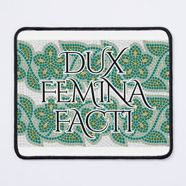 Item preview, Dux Femina Facti Mosaic designed and sold by MagistraHaworth.