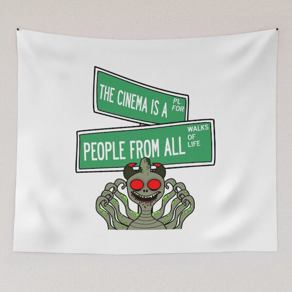 Item preview, The Cinema is a Place for People from All Walks of LIfe designed and sold by csavagejamz.
