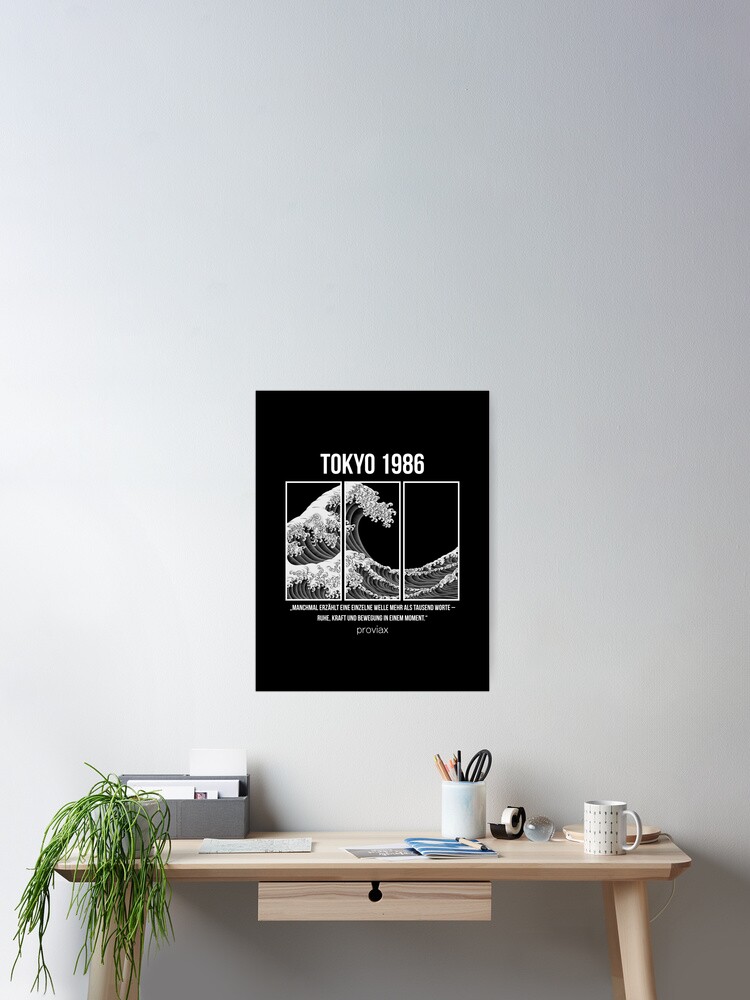 Thumbnail 2 of 3, Poster, TOKYO 1986 designed and sold by proviax.