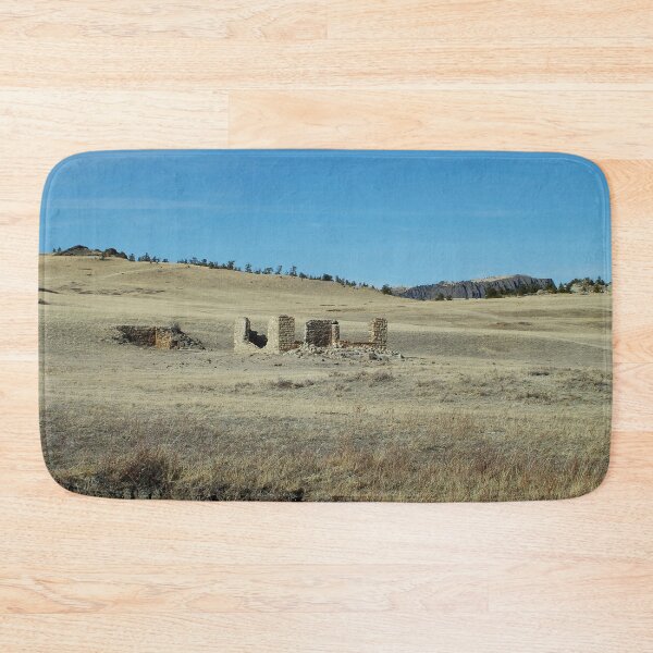 Item preview, Ruins in a Barren Montana Landscape designed and sold by Vivar Photo.