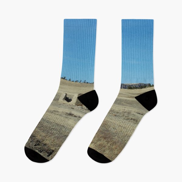 Item preview, Ruins in a Barren Montana Landscape designed and sold by Vivar Photo.