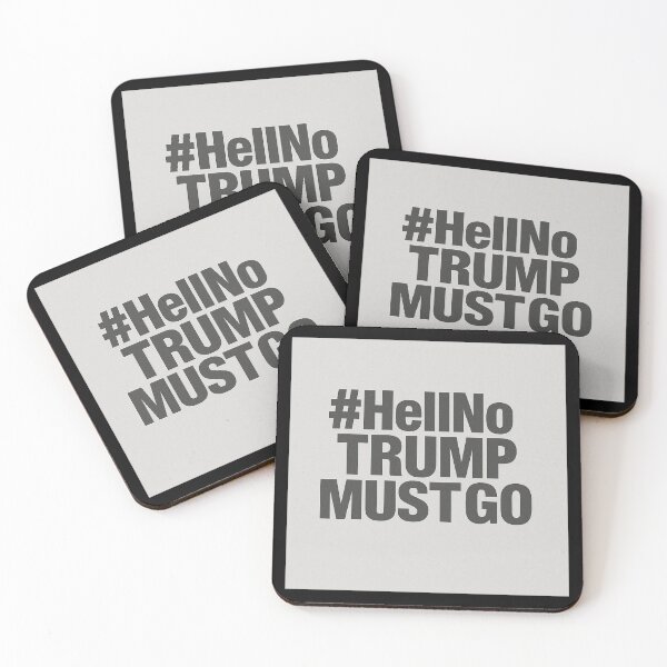Item preview, #HellNoTrumpMustGo – Minimalist Protest Edition - HNTMG 5 designed and sold by WheelieGdArt.