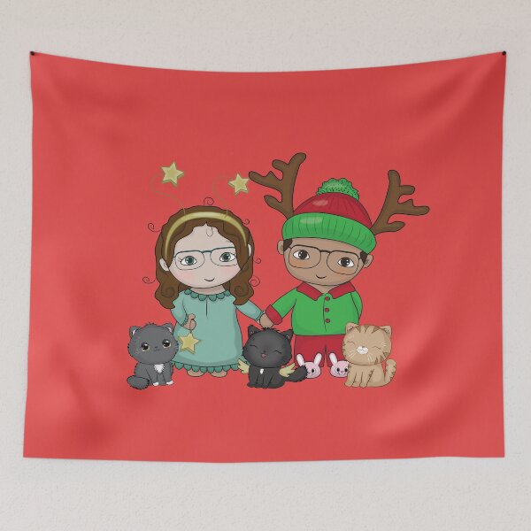 Item preview, Our Furry Family Christmas designed and sold by Designs by Greylady.