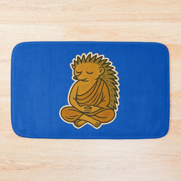 Item preview, Cute Zen Animal Meditation Buddha Art: Echidna designed and sold by PinUpPizzazz.