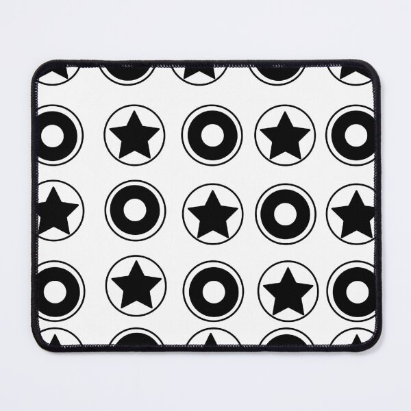 Item preview, Solid Round Circle with Five-Pointed Star – Minimal Black and White Design designed and sold by Cultradesign.