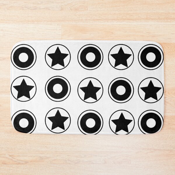 Item preview, Solid Round Circle with Five-Pointed Star – Minimal Black and White Design designed and sold by Cultradesign.