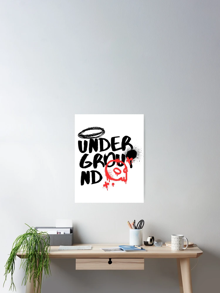 Thumbnail 2 of 3, Poster, underground designed and sold by proviax.