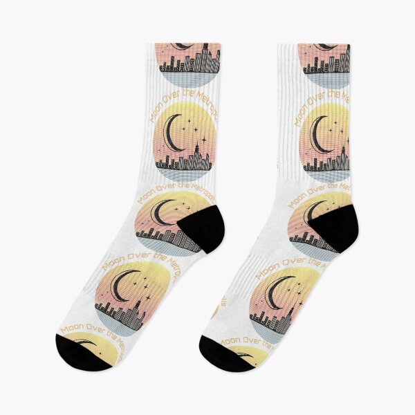 Item preview, Retro Urban Night Skyline Design: Metropolis designed and sold by threeABinks.