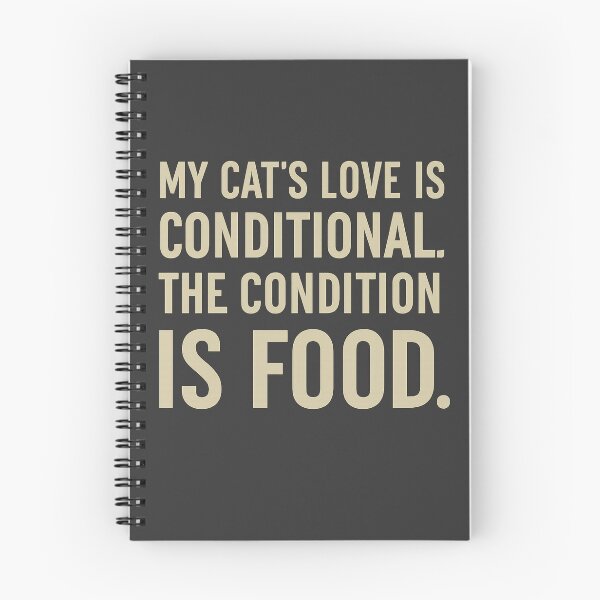 Item preview, Funny Cat Quote Shirt – “My Cat’s Love Is Conditional” – Cute Gift for Cat Dad & Cat Lovers designed and sold by AdelStore.