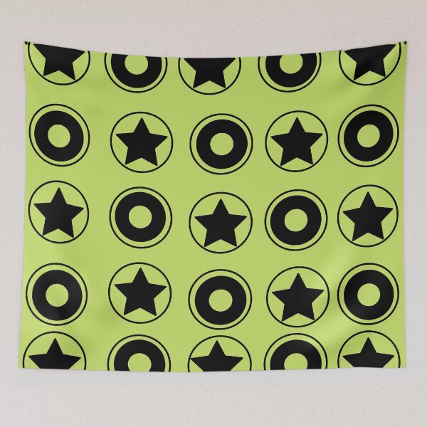 Item preview, Solid Round Circle with Five-Pointed Star – Minimal Black and Green Design designed and sold by Cultradesign.