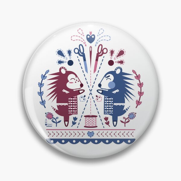Item preview, Able Sisters Danish Folk Art - Animal Crossing designed and sold by Amoshi Art & Design.