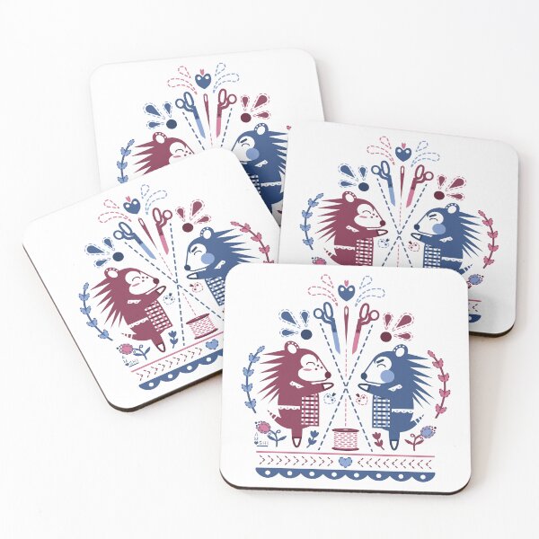 Item preview, Able Sisters Danish Folk Art - Animal Crossing designed and sold by Amoshi Art & Design.