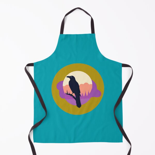 Item preview, Vector Raven [curry and blue] designed and sold by DarkStarling.