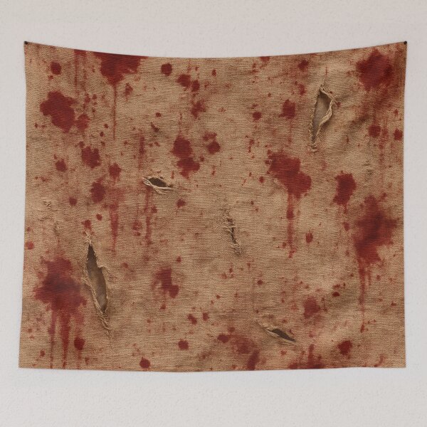 Item preview, Bloodstained Torn Fabric  designed and sold by getpressedshirt.