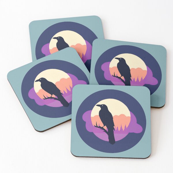 Item preview, Vector Raven [blues] designed and sold by DarkStarling.