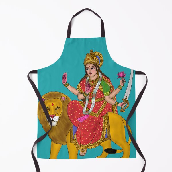 Item preview, Goddess Katyayani Divine Art designed and sold by Harshit_Digital_Arts.