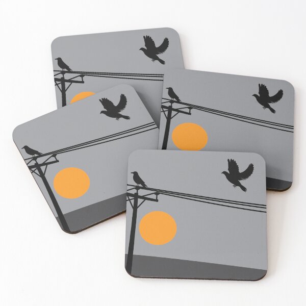 Item preview, Birds on Utility Pole designed and sold by ROSE ANN BANILAR.