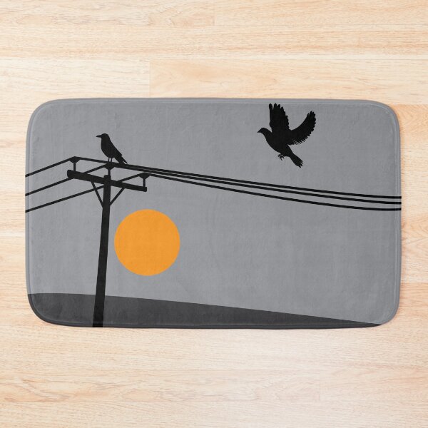 Item preview, Birds on Utility Pole designed and sold by ROSE ANN BANILAR.