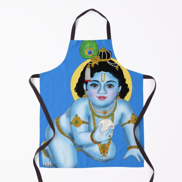 Item preview, Child Krishna Divine Art designed and sold by Harshit_Digital_Arts.