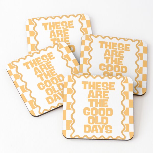 Item preview, These Are the Good Old days in Yellow designed and sold by Dondonmart.