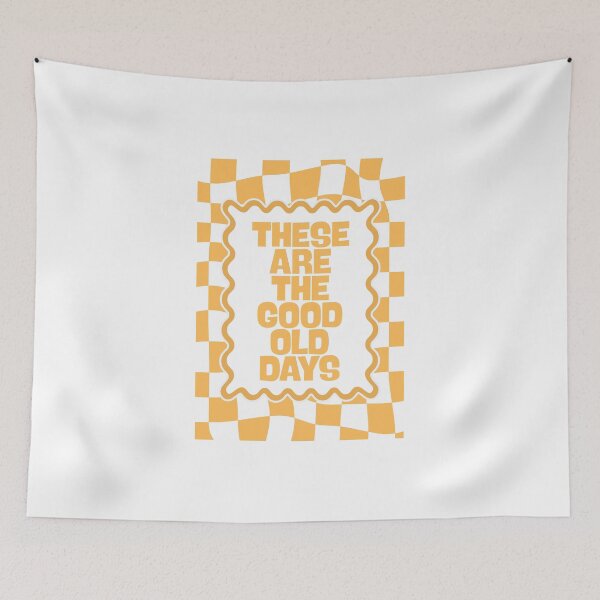 Item preview, These Are the Good Old days in Yellow designed and sold by Dondonmart.