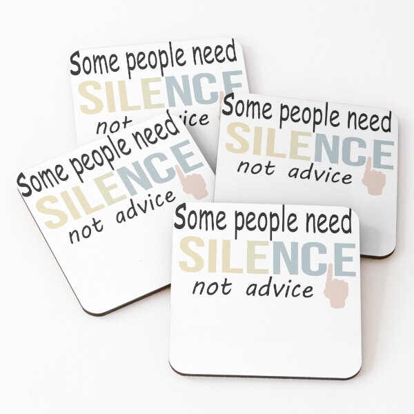Item preview, Some People Need Silence Introvert Quote Design designed and sold by arabiw.