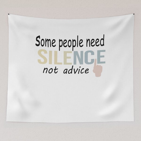 Item preview, Some People Need Silence Introvert Quote Design designed and sold by arabiw.