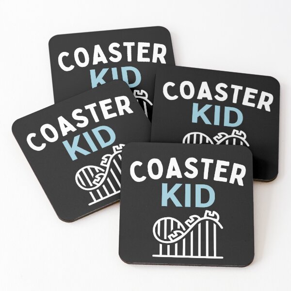 Item preview, COASTER KID – Roller Coaster Graphic for Young Thrill Seekers  Theme Park Fan designed and sold by Coaster Culture Industries.