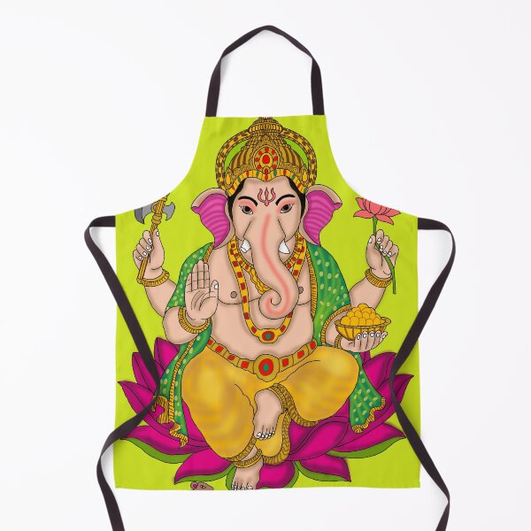 Item preview, Lord Ganesha Blessings Digital Art designed and sold by Harshit_Digital_Arts.